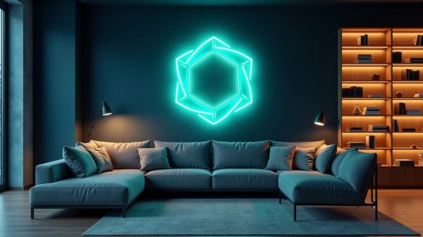 Découvrez comment un néon déco unique transforme votre intérieur