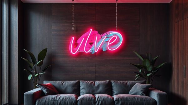 Découvrez comment un néon déco unique transforme votre intérieur